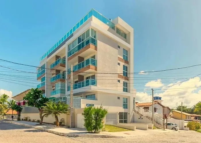 Apartmento em Porto de Galinhas 30 metros do mar Ocean Blue Residence 107